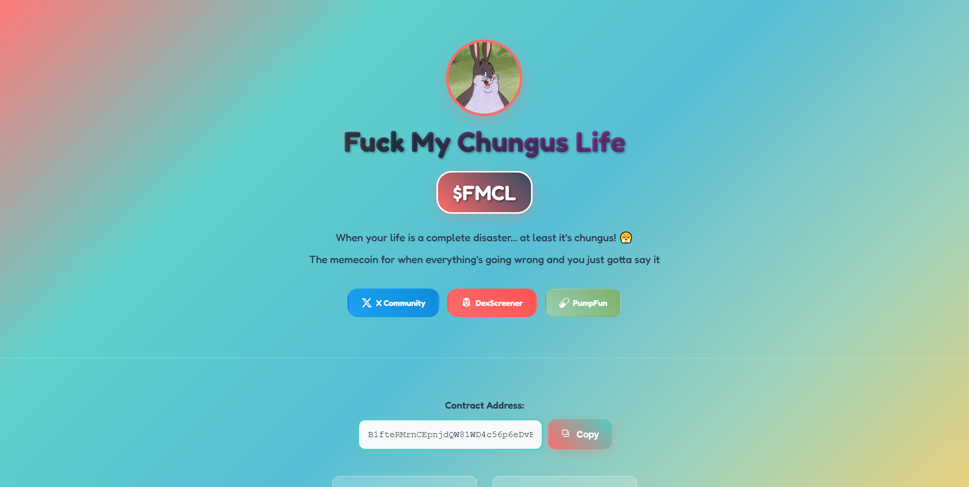 Fuck My Chungus Life